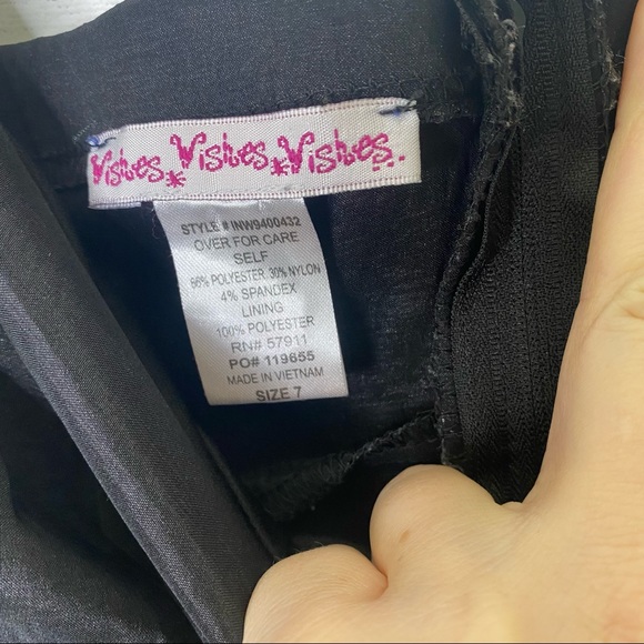 🌈 Wishes strapless mini body con dress size 7 - Picture 6 of 6